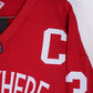 "SIA WINGS " RED/WHITE BOX CUT HOCKEY JERSEY (BACK2SCHOOL)