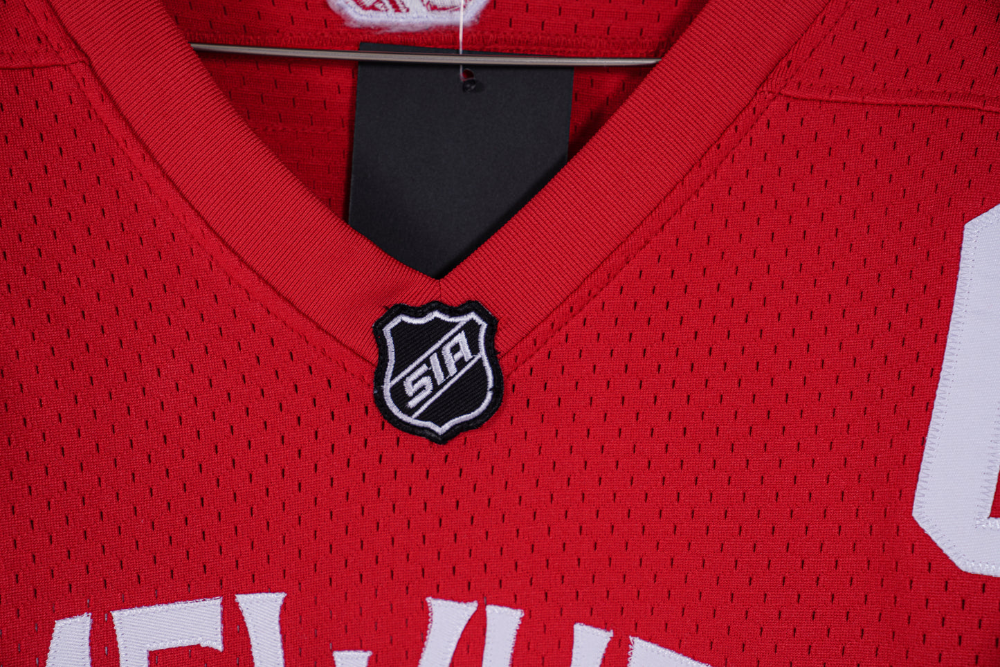 "SIA WINGS " RED/WHITE BOX CUT HOCKEY JERSEY (BACK2SCHOOL)