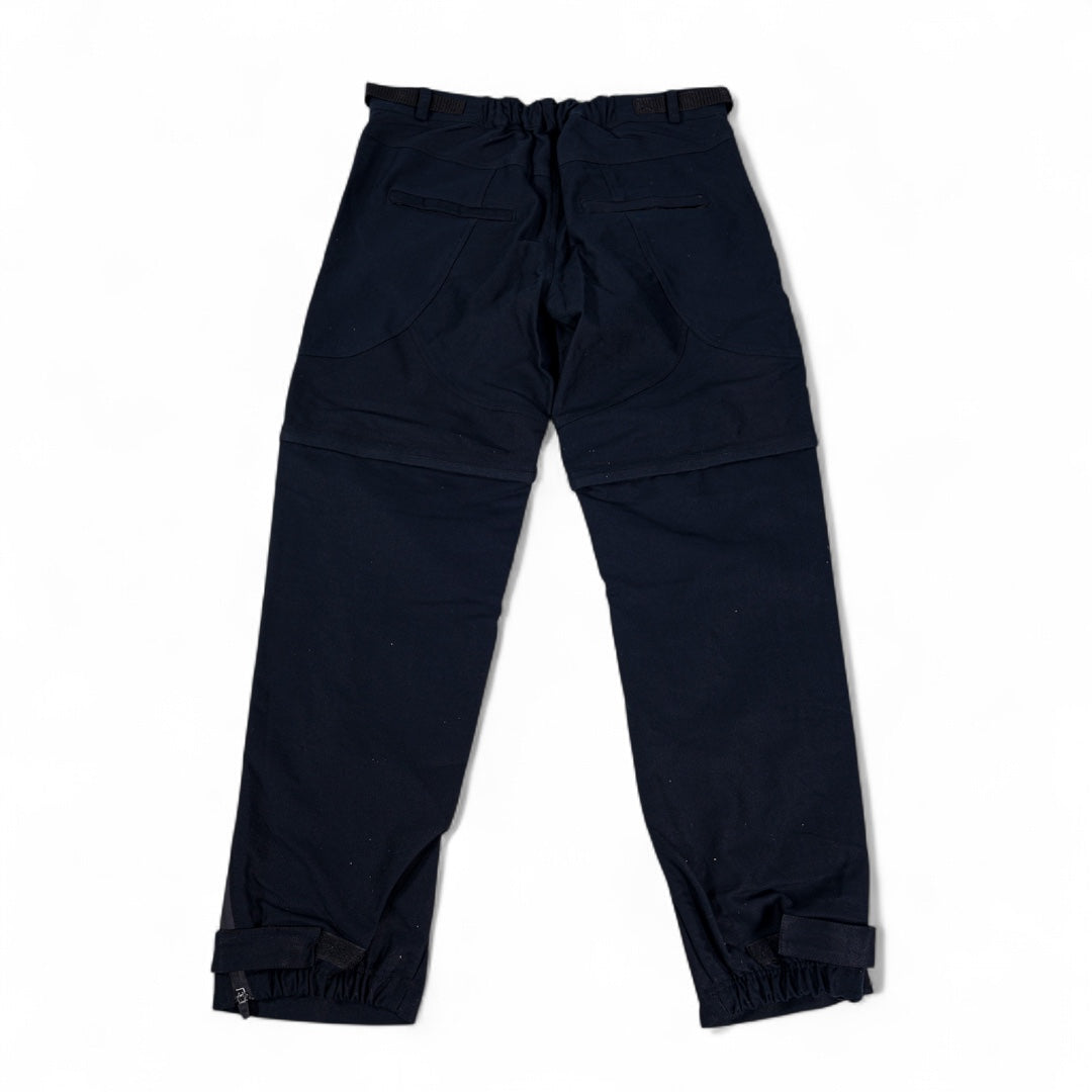【PORTERNA】St Cargo Trauser High Waisted Satin Cargo Trousers - Black | Manière De Voir USA