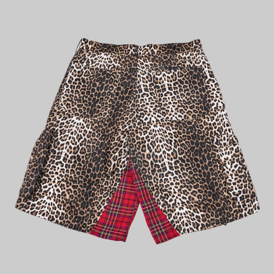 EXTENDED SHORTS (LEOPARD)