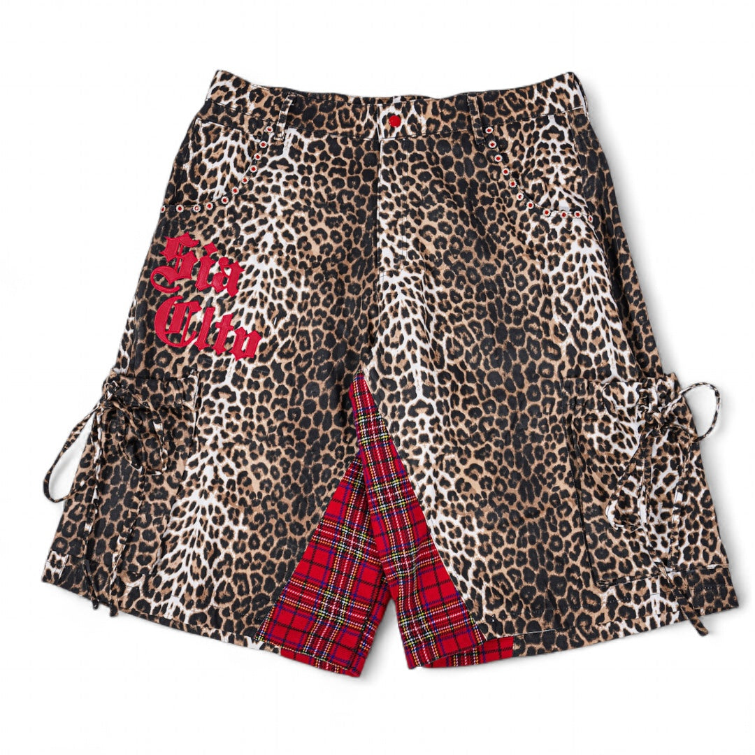 EXTENDED SHORTS (LEOPARD)