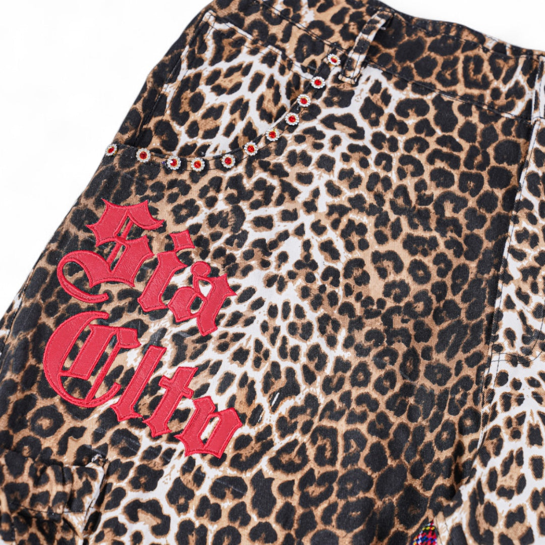 EXTENDED SHORTS (LEOPARD)