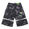SIA “BLACK CAMO” RIPSTOP CONVERTIBLE SHORTS
