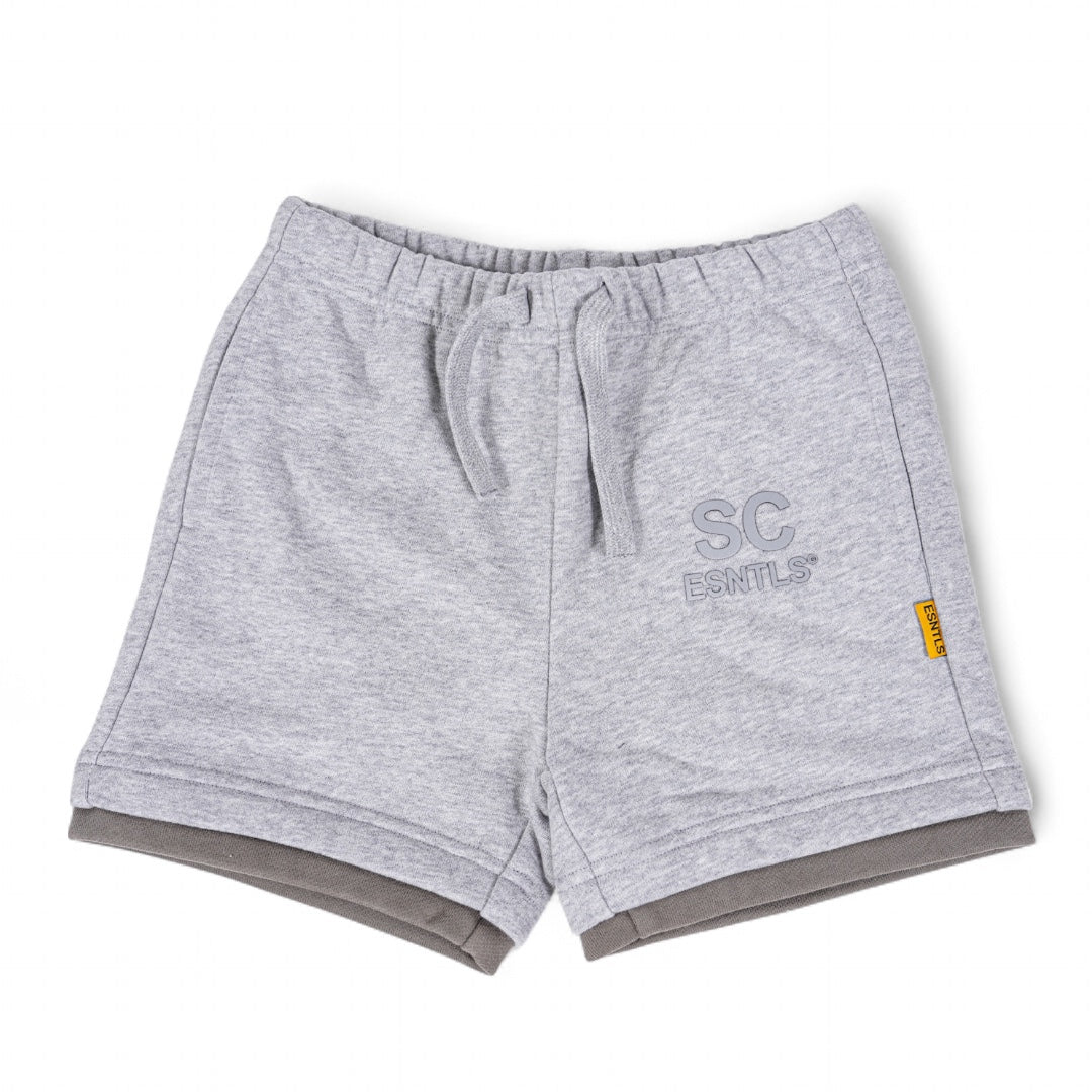 KIDS ESNTLS "GREY" SHORTS (BACK2SCHOOL)