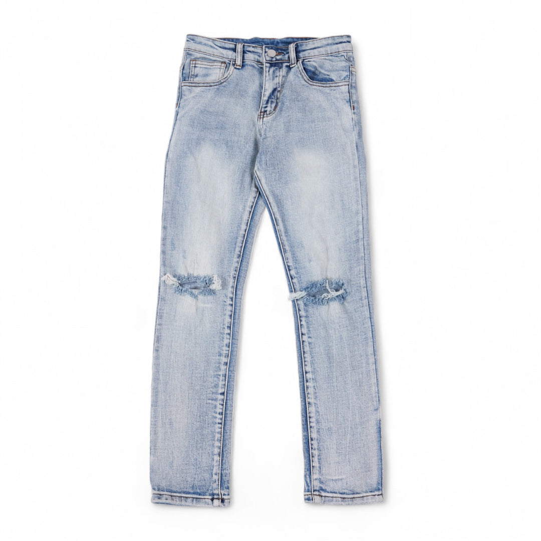 KIDS "BLUE WASHED" PREMIUM JEANS (BACK2SCHOOL)