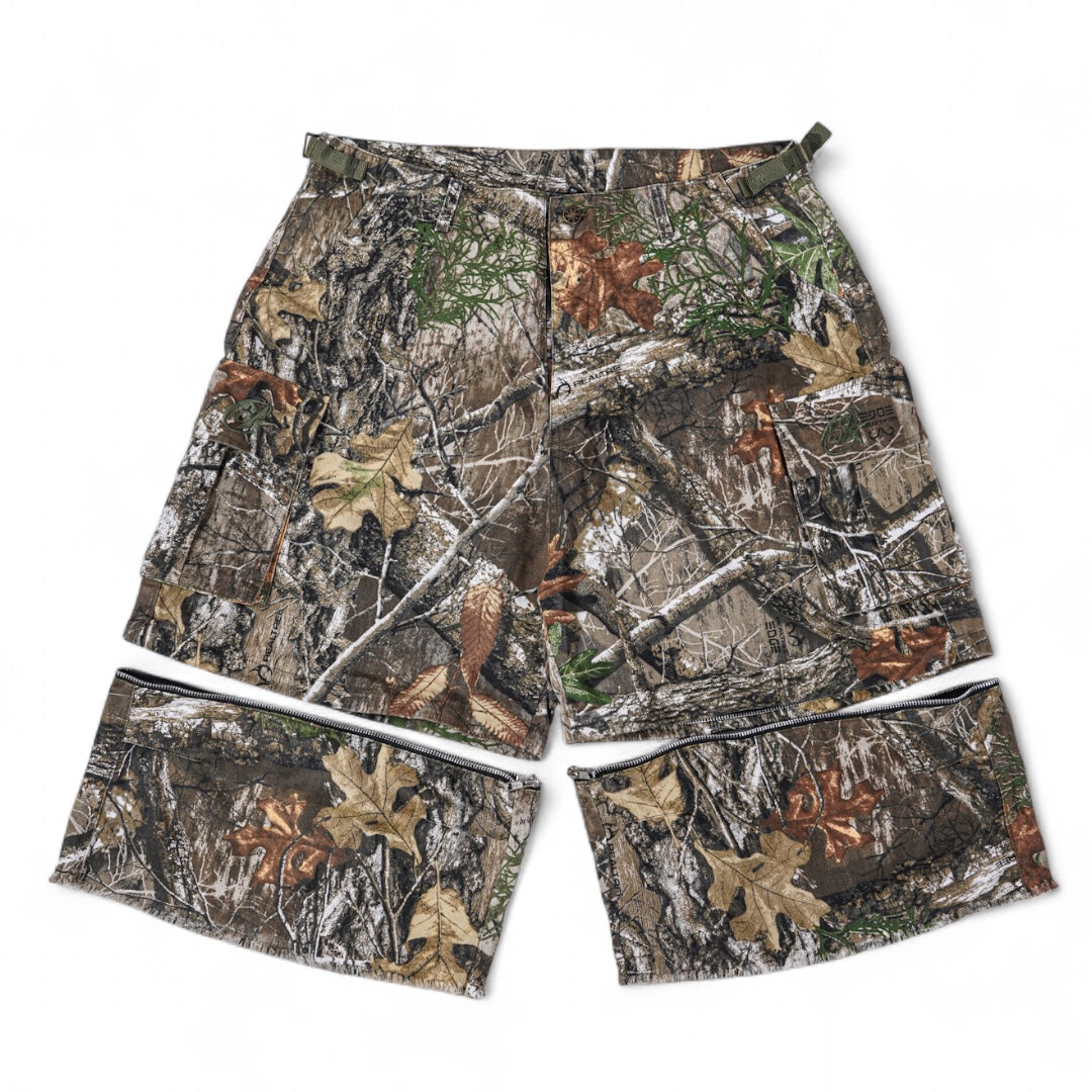 REALTREE EXTENDED CONVERTIBLE SHORTS (HARDWOOD)