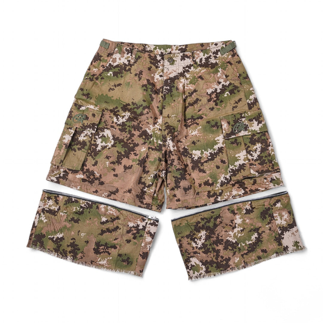 EXTENDED CONVERTIBLE SHORTS (LIGHT CAMO)