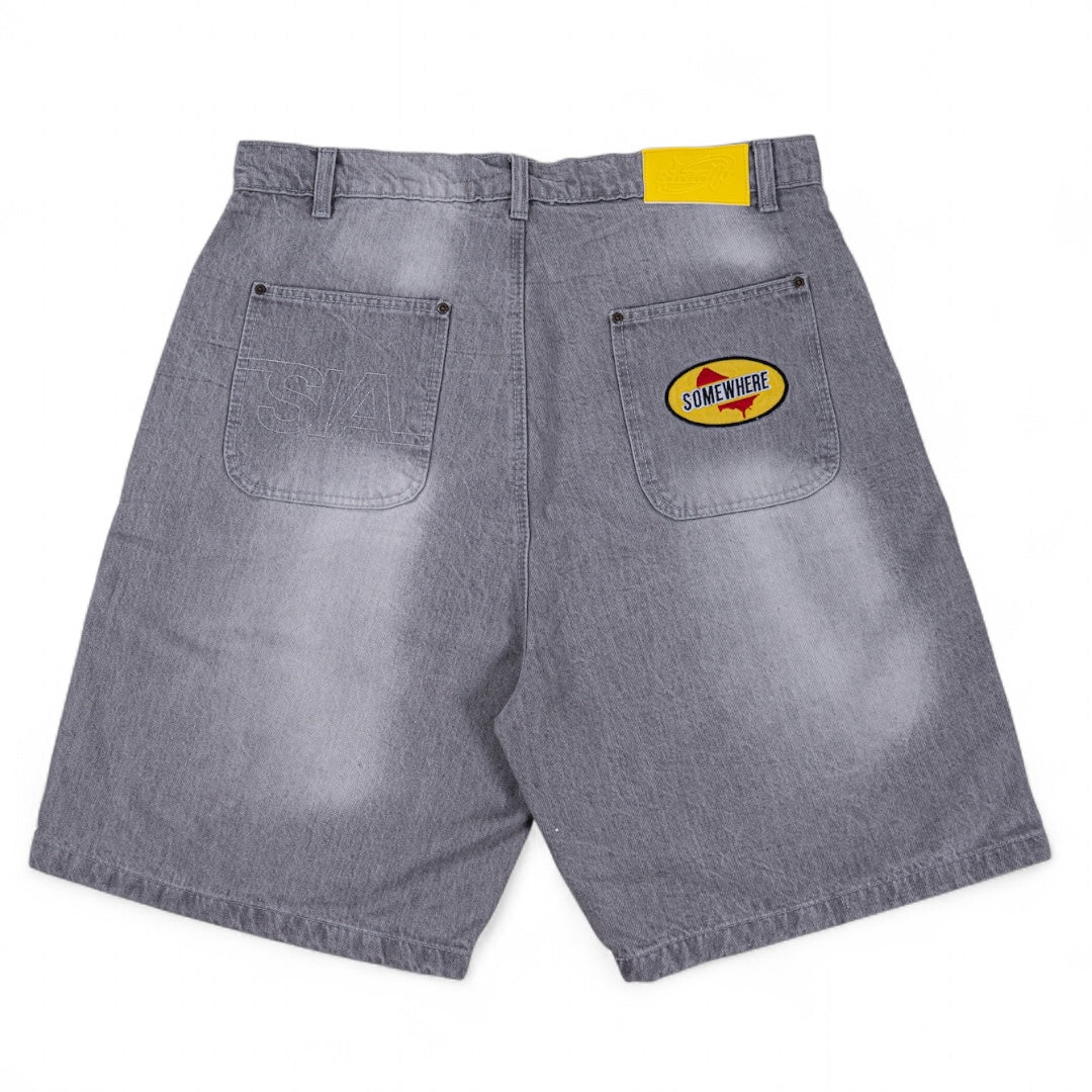 RACING SHORTS (LIGHT GREY)