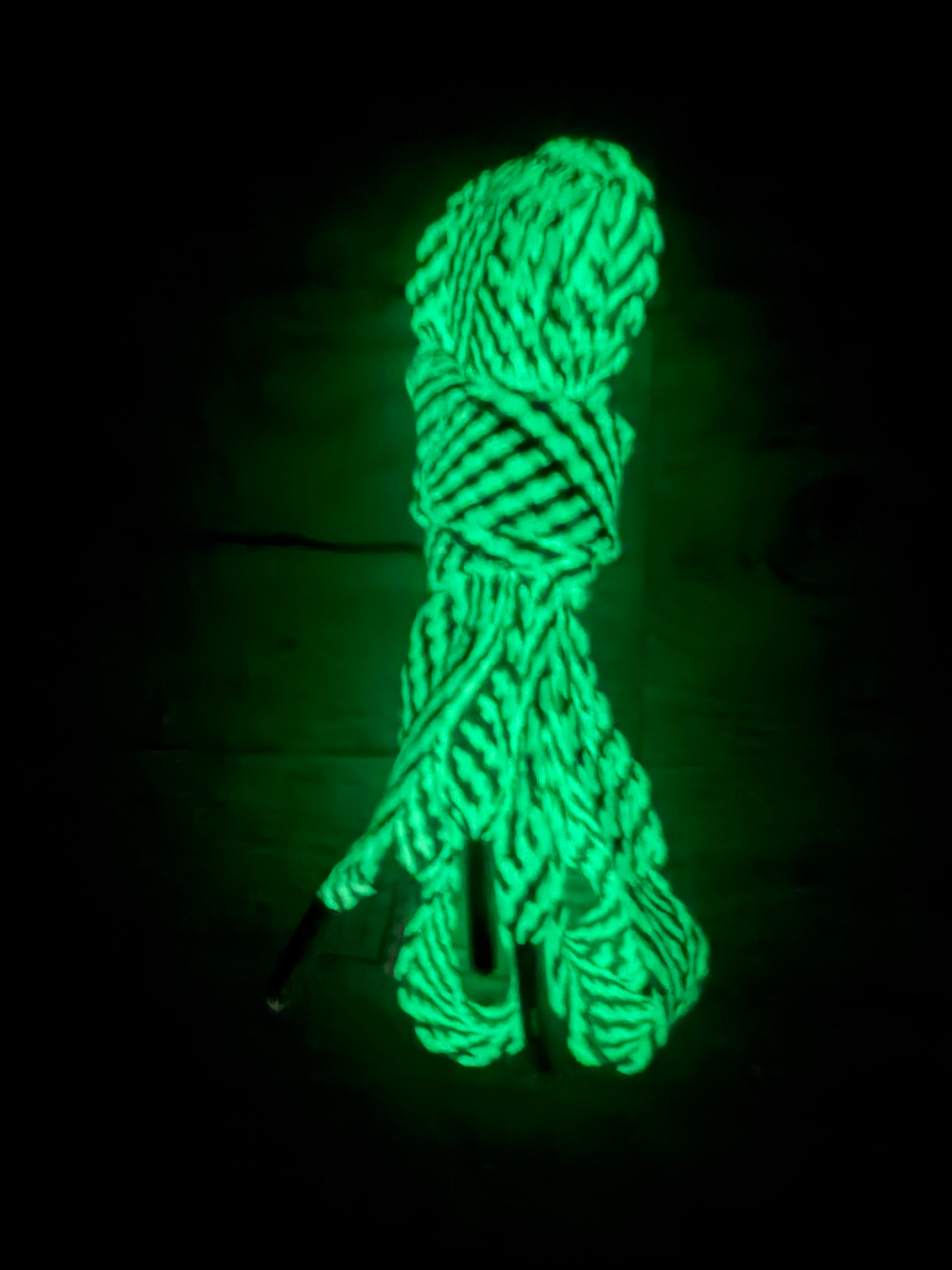 SUPER FAT LACES  (GREY REFLECTIVE GLOW)