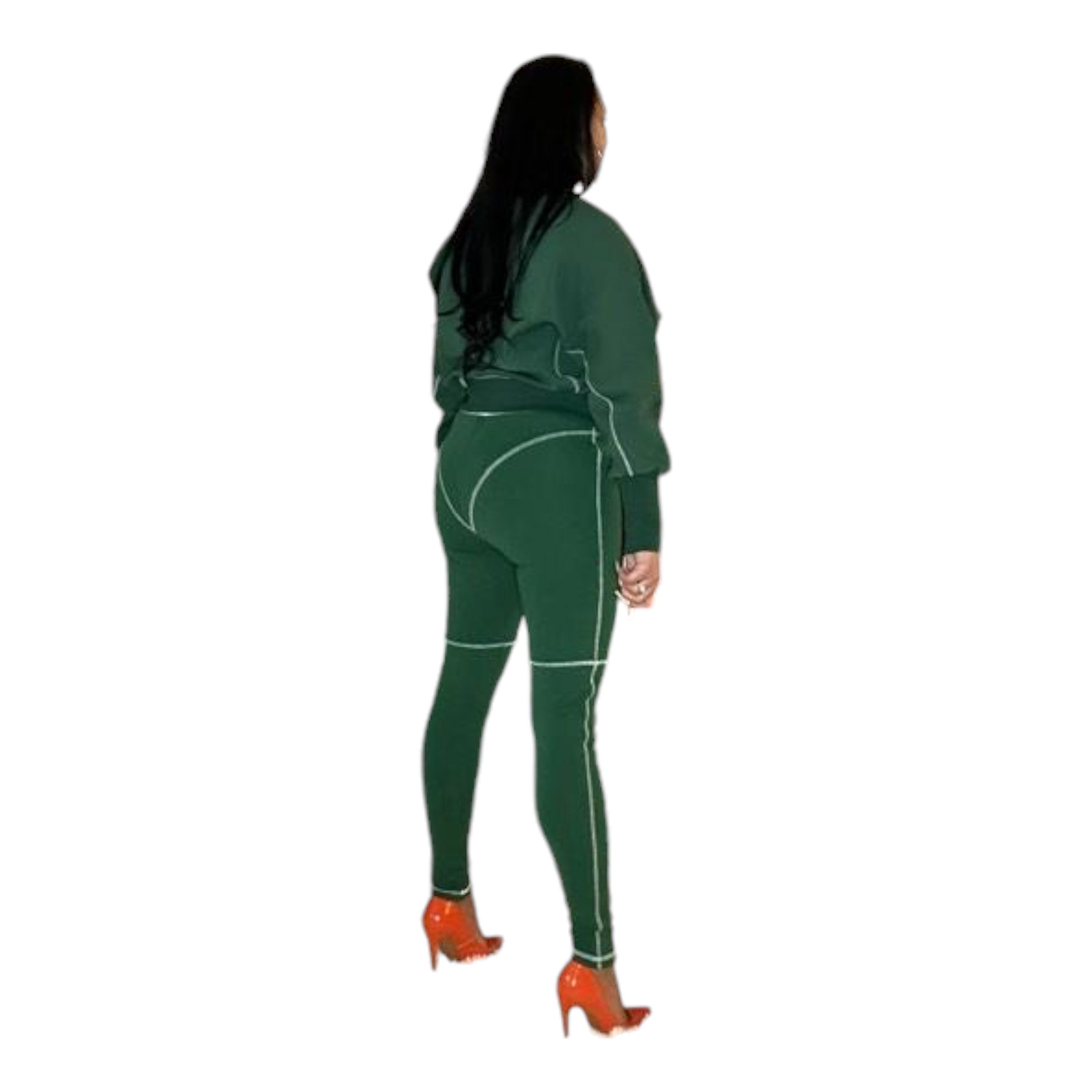 FW/24 SIA HER " Emerald" ROAD TRIP Leggings Set