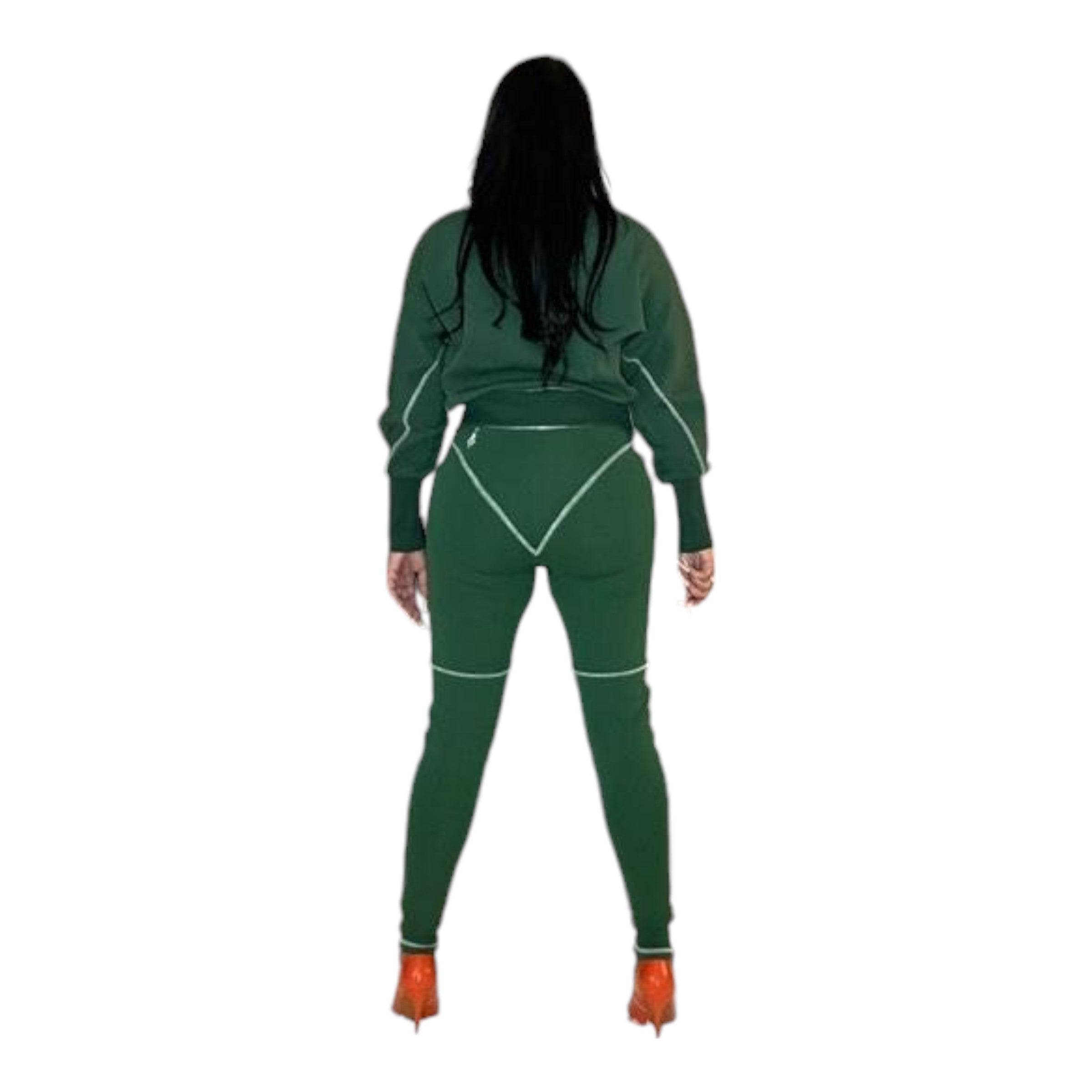 FW/24 SIA HER " Emerald" ROAD TRIP Leggings Set