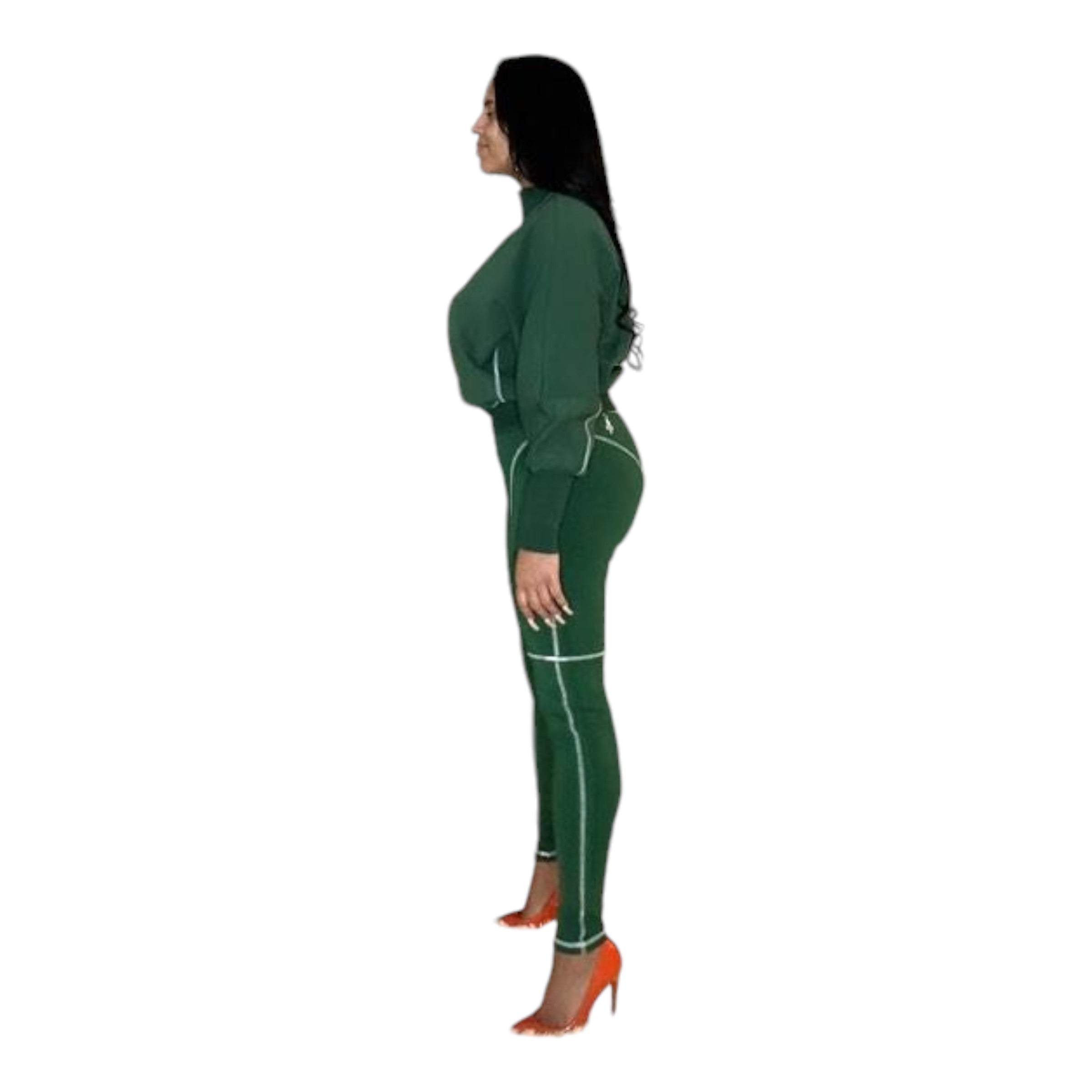 FW/24 SIA HER " Emerald" ROAD TRIP Leggings Set