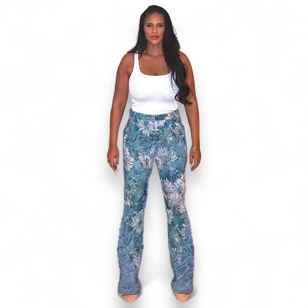 SIA HER DIAMOND RODEO TAPESTRY PANTS