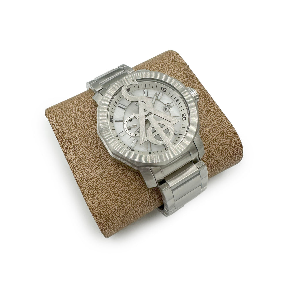 
                  
                    Load image into Gallery viewer, SIA &amp;quot;SILVER&amp;quot; 44 CHRONO WATCH
                  
                