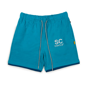
                  
                    Load image into Gallery viewer, SIA &amp;quot;TURQUOISE&amp;quot; ESNTLS SHORTS
                  
                