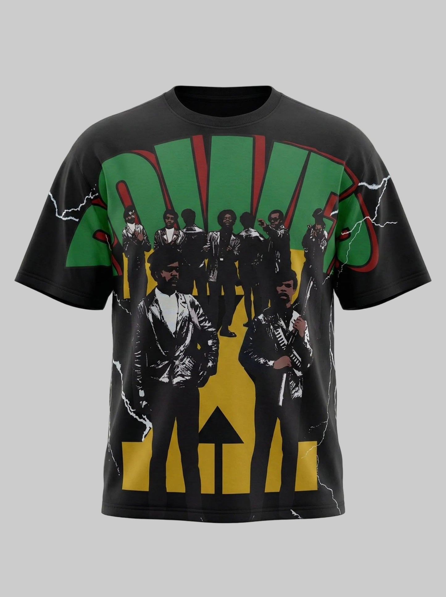 Oversized Art Tee (P.T.T.P.) - Black