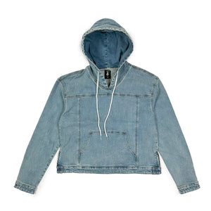 
                  
                    Load image into Gallery viewer, (PRE-ORDER) SIA &amp;quot;DENIM&amp;quot; HOODIE
                  
                