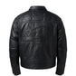 LEATHER MOTO JACKET (BLACK)