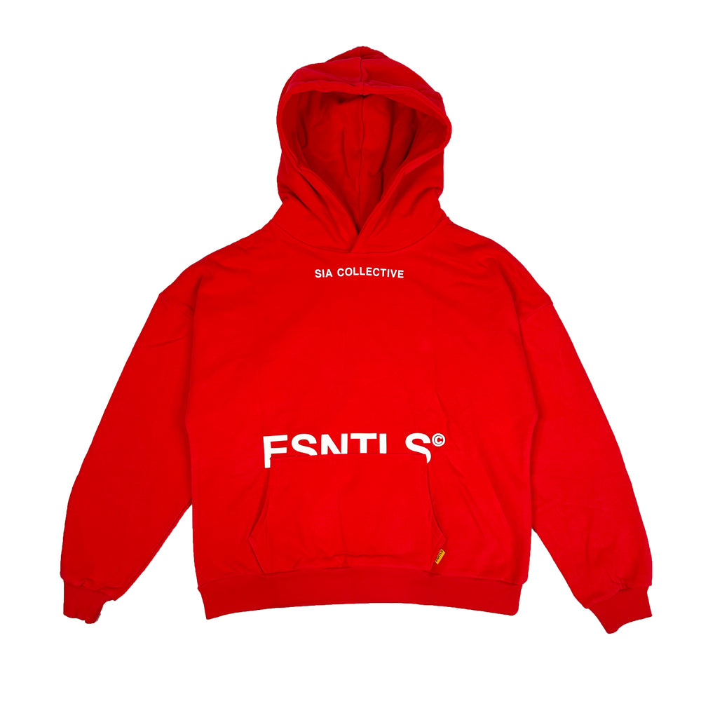 
                  
                    Load image into Gallery viewer, SIA &amp;quot;RED&amp;quot; ESNTLS HOODIE
                  
                