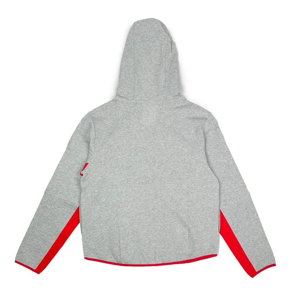 
                  
                    Load image into Gallery viewer, SIA TECH FLEECE &amp;quot;GREY/RED&amp;quot; HOODED ZIP-UP
                  
                