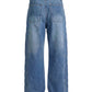 MOTO DENIM PADDED PANTS (BLUE)