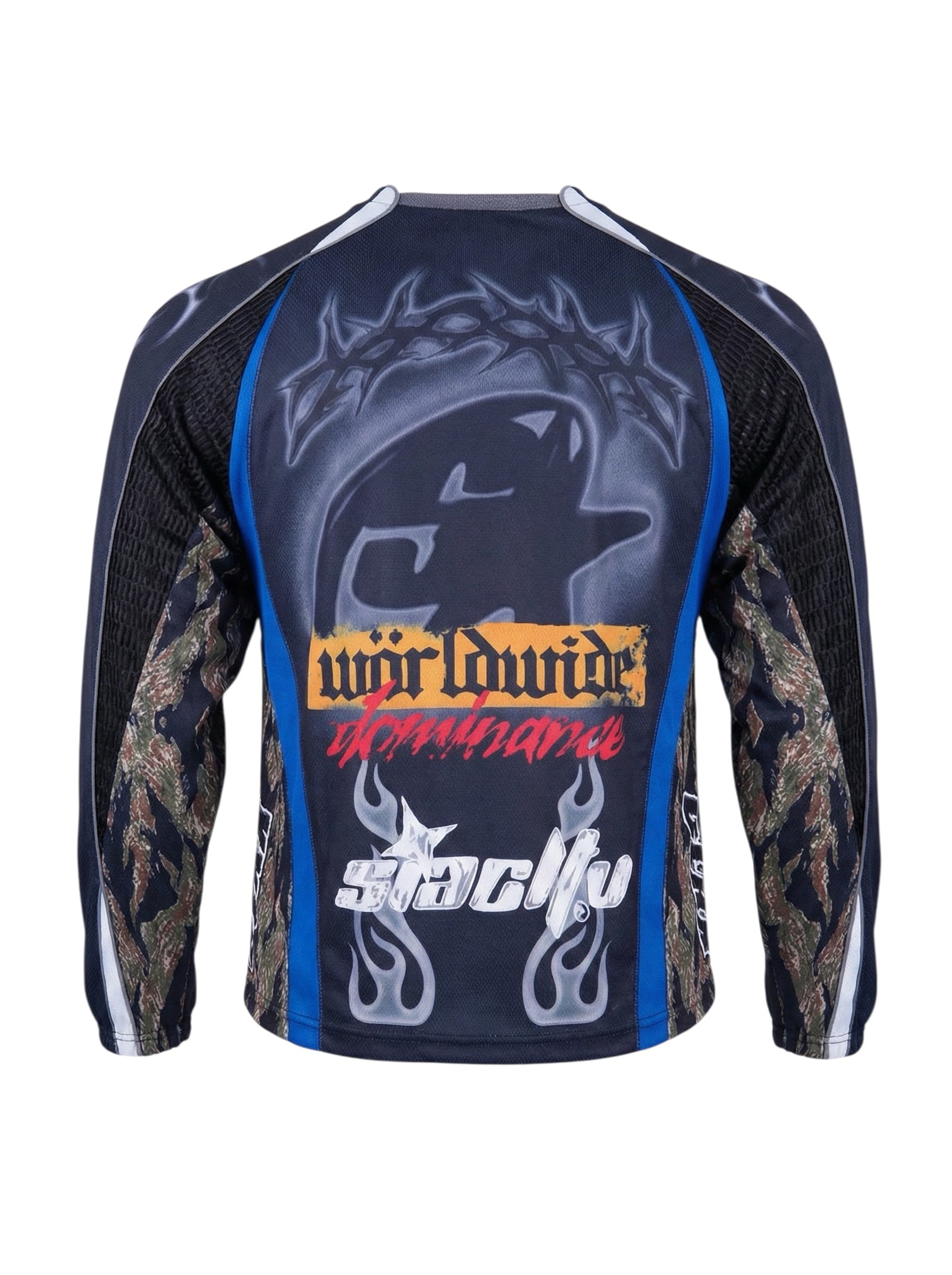 Y2K MOTOR-CROSS JERSEY (Tiger Camo)