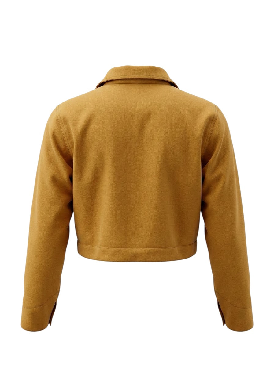 SIA HER Cropped Canvas Work Jacket