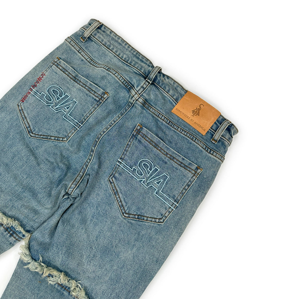 
                  
                    Load image into Gallery viewer, SIA &amp;quot;STRAP CARGO&amp;quot; JEANS
                  
                