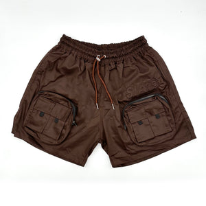 
                  
                    Load image into Gallery viewer, SIA &amp;quot;BROWN&amp;quot; CARGO SHORTS
                  
                