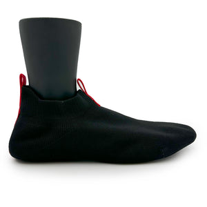 
                  
                    Load image into Gallery viewer, SIA KNIT &amp;quot;BLACK/RED&amp;quot; BOOTIES
                  
                