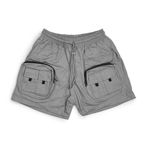 
                  
                    Load image into Gallery viewer, SIA &amp;quot;GREY&amp;quot; CARGO SHORTS
                  
                