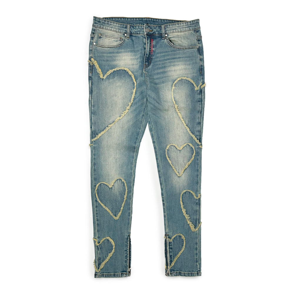 
                  
                    Load image into Gallery viewer, SIA &amp;quot;DENIM HEARTS&amp;quot; JEANS
                  
                
