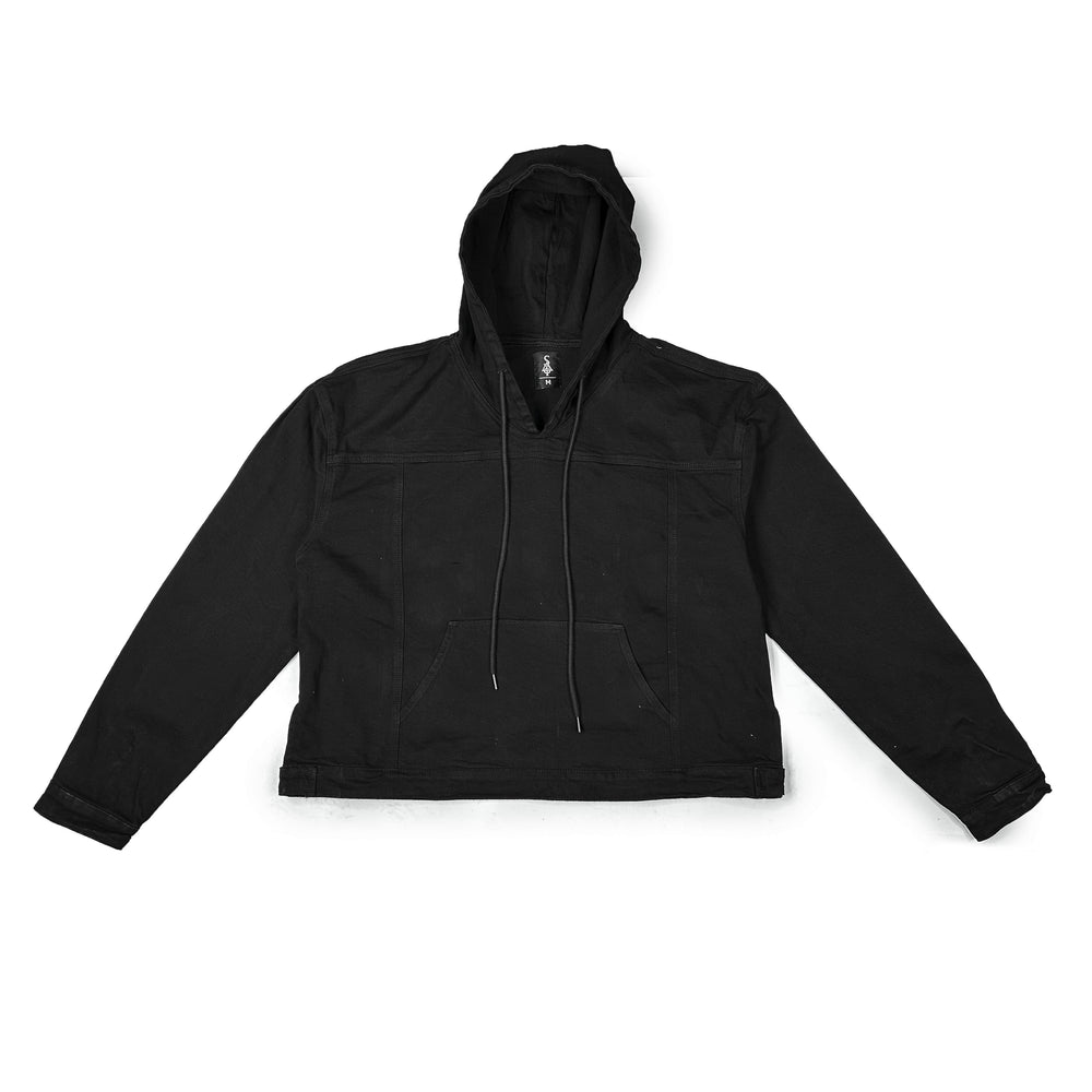 
                  
                    Load image into Gallery viewer, SIA BLACK &amp;quot;DENIM&amp;quot; HOODIE
                  
                