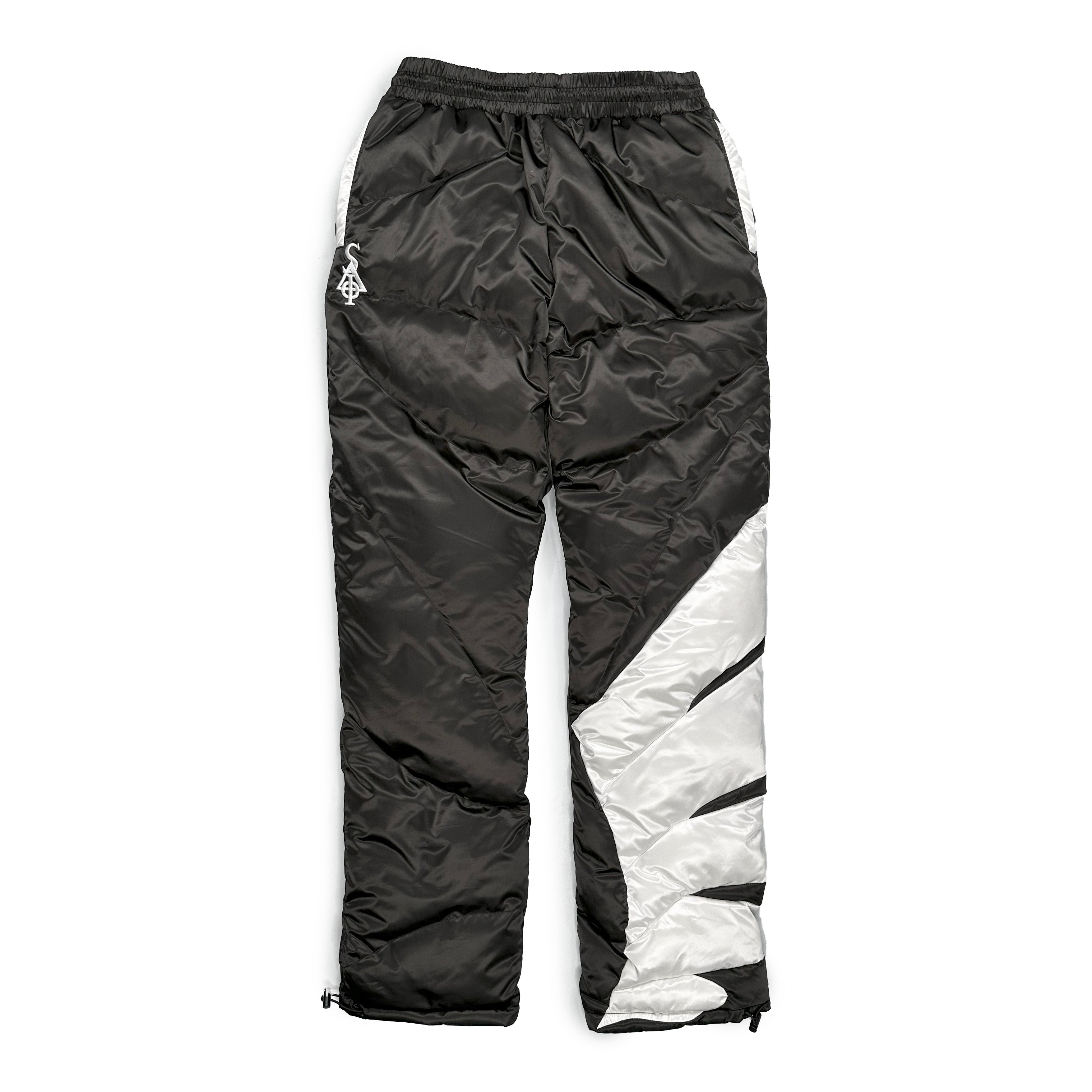 FW/24 SIA "BLACK" PUFFER WING PANTS