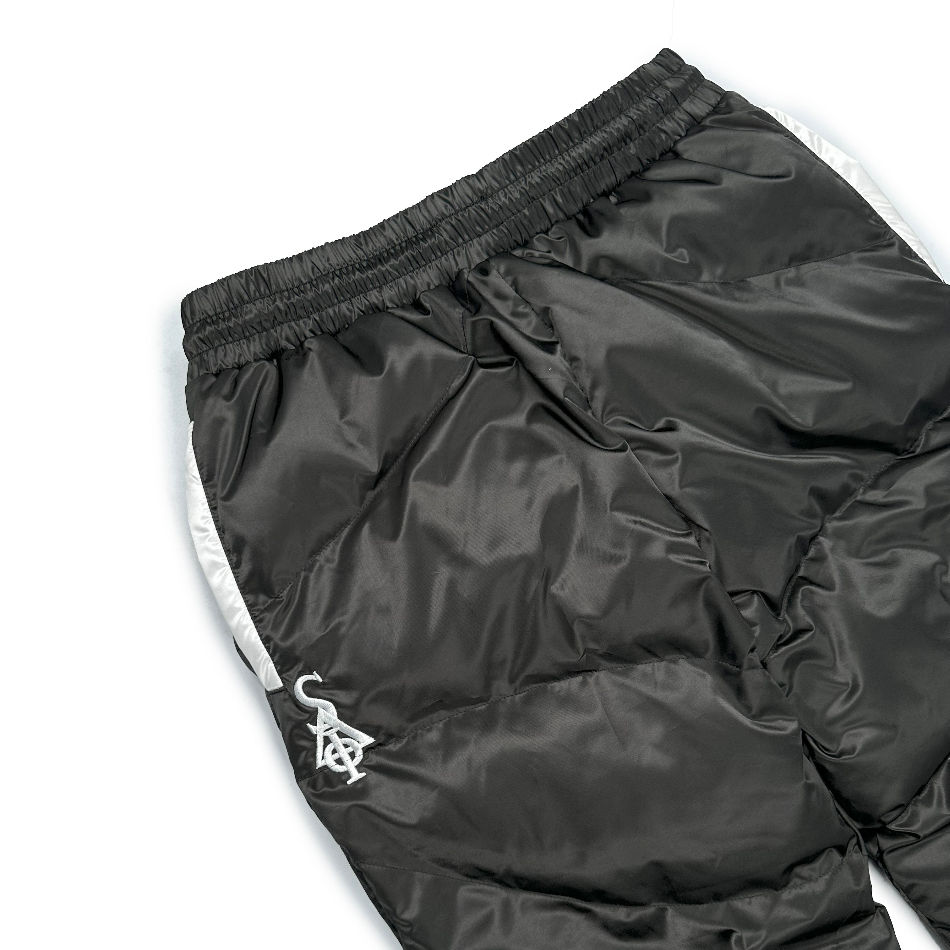 FW/24 SIA "BLACK" PUFFER WING PANTS