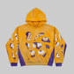 (PREORDER!!!!!) HANDMADE UPCYCLE HOODIE - L. A.
