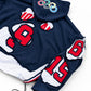 (PREORDER!!!!!) HANDMADE UPCYCLE HOODIE - DREAMTEAM (NAVY)