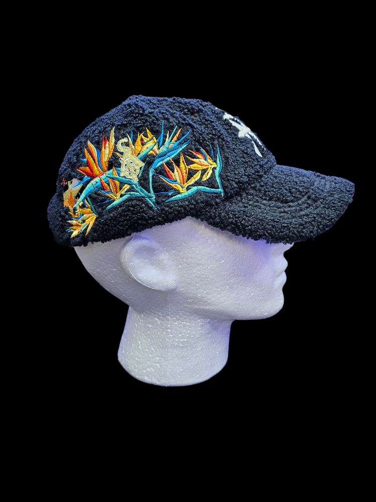 
                  
                    Load image into Gallery viewer, SIA SHERPA NAVY NYC &amp;quot;BIRDS OF PARADISE&amp;quot; DAD HAT
                  
                