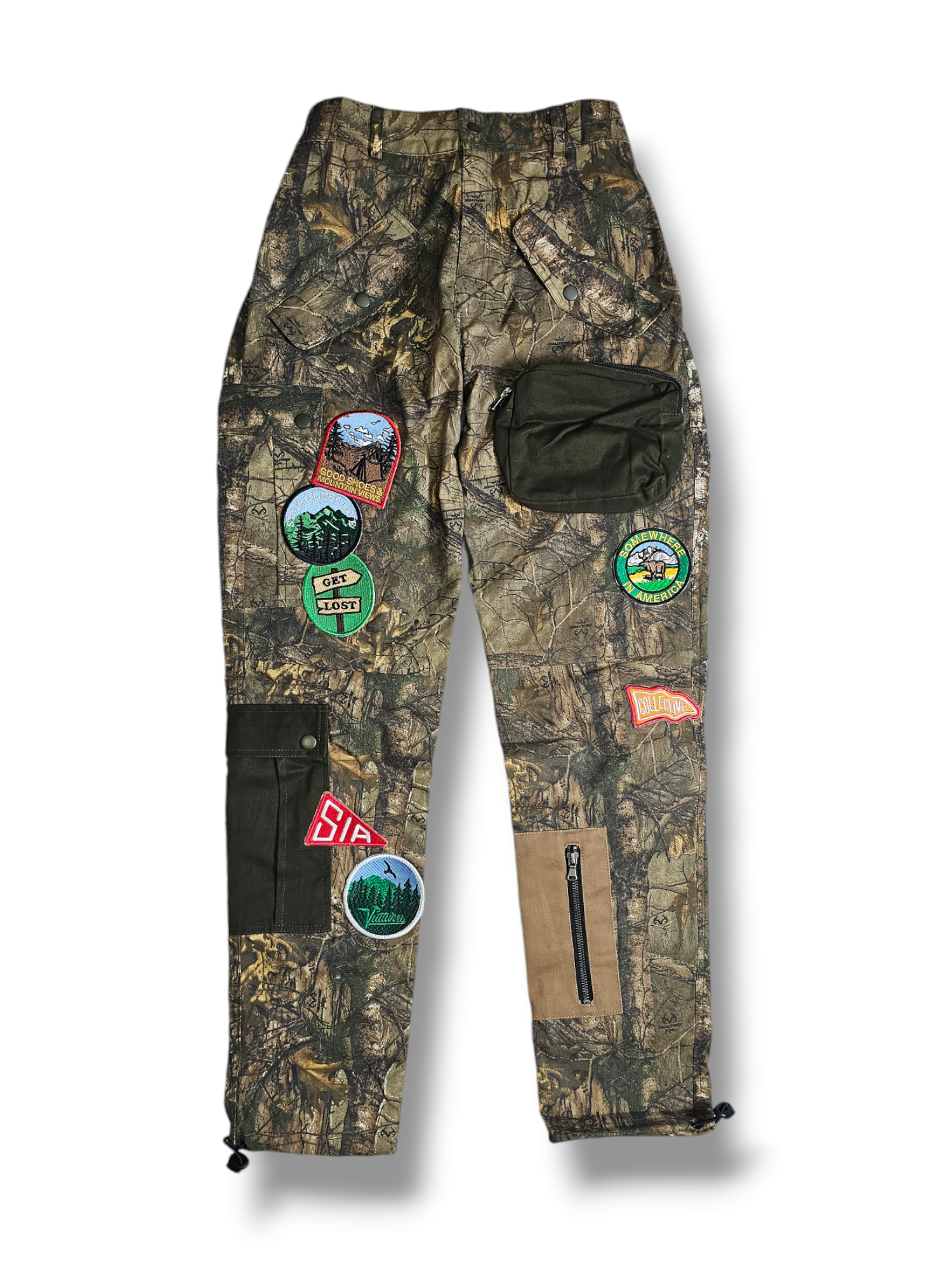 FW/24 SIA TAKE A HIKE "TREE CAMO" CARGO PANTS