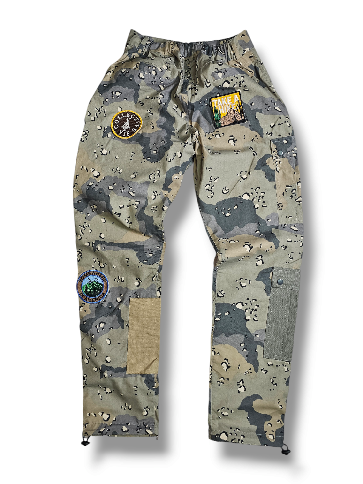 FW/24 SIA TAKE A HIKE "DESERT CAMO" CARGO PANTS