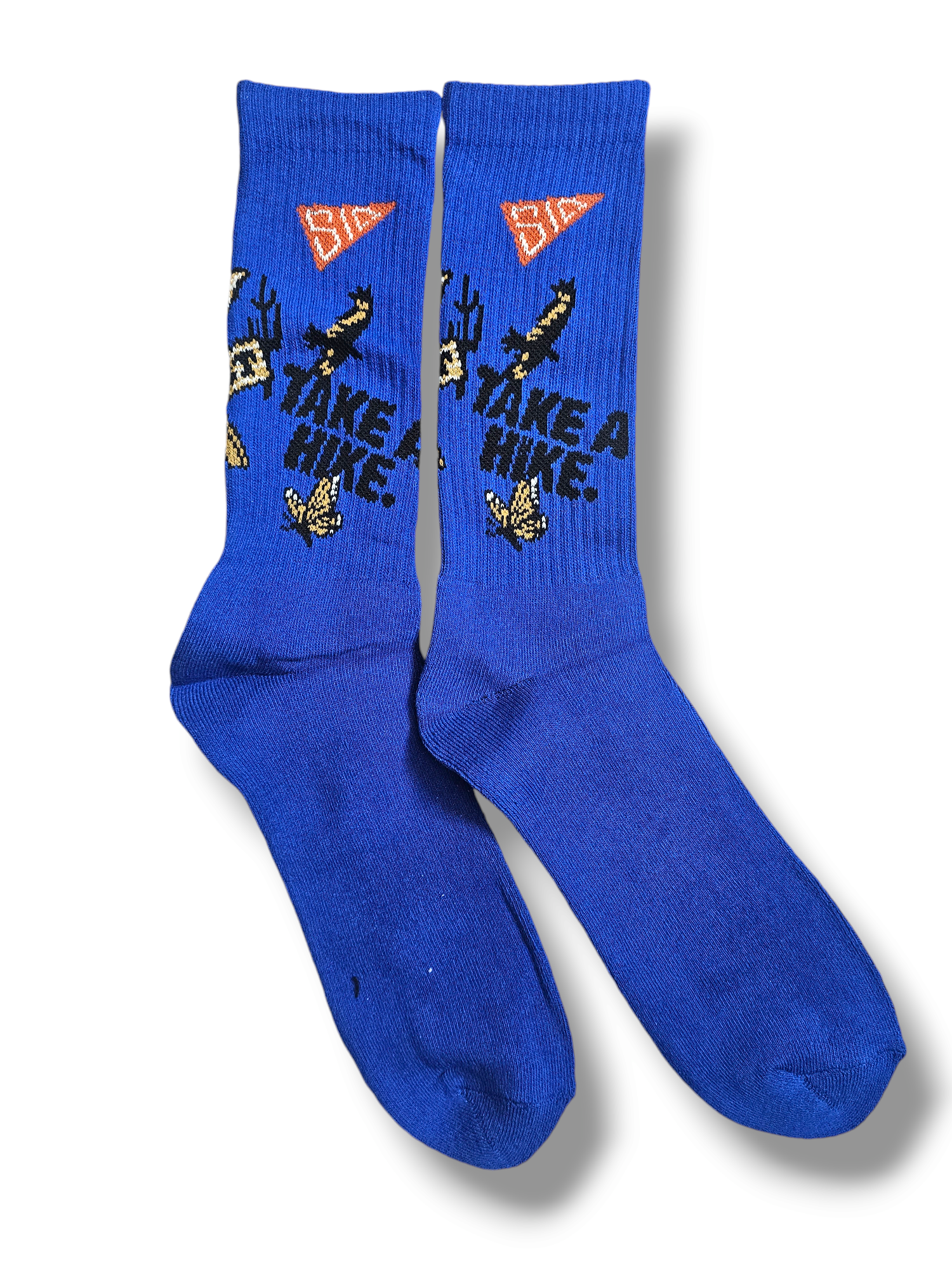 FW/24 SIA "BLUE" TAKE A HIKE SOCKS