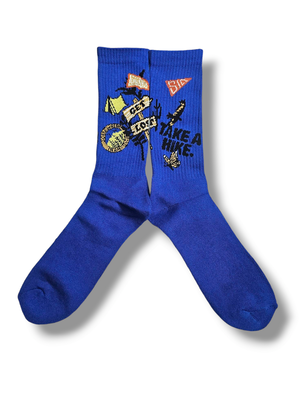 FW/24 SIA "BLUE" TAKE A HIKE SOCKS