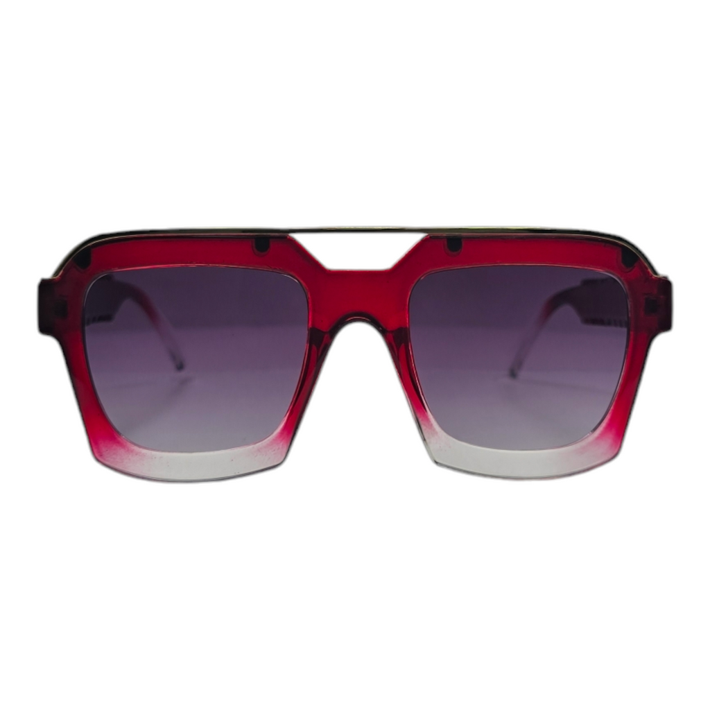SIA "BURGUNDY2CLEAR FADE" EZE GLASSES