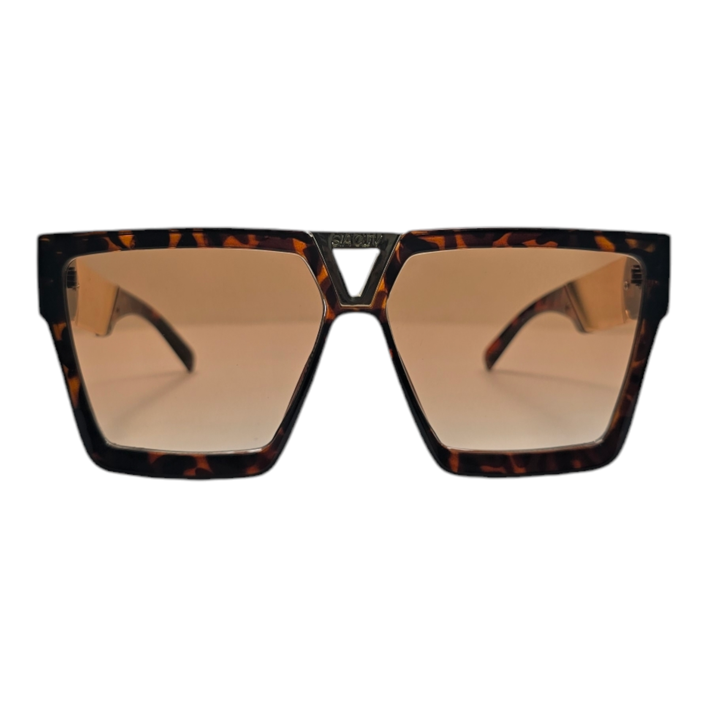 CUBAN CHAIN GLASSES (Tortoise Fade)