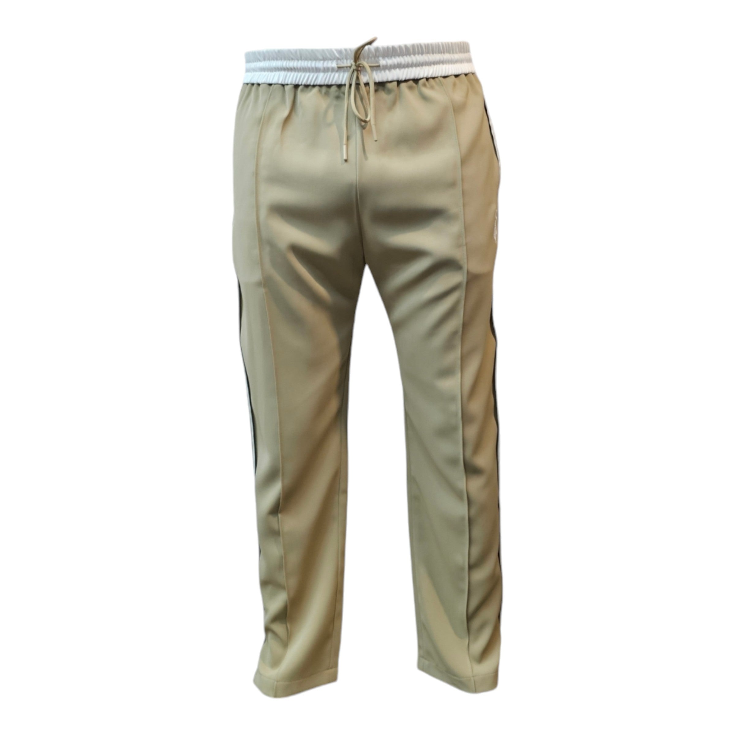 FW/24 SIA "KHAKI/WHITE TRIM TRACKPANTS