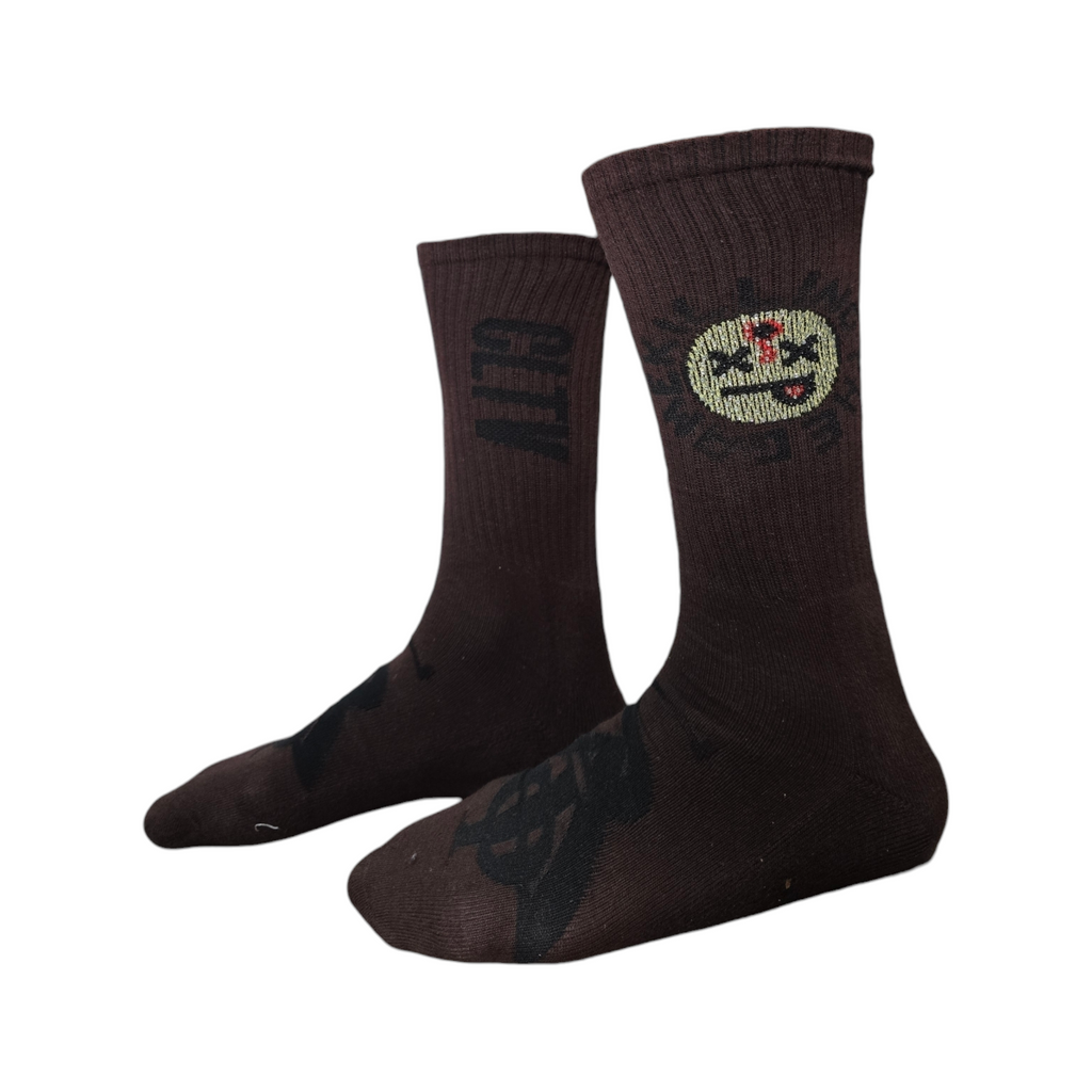 FW/24 KILLING THE GAME SOCKS - BROWN