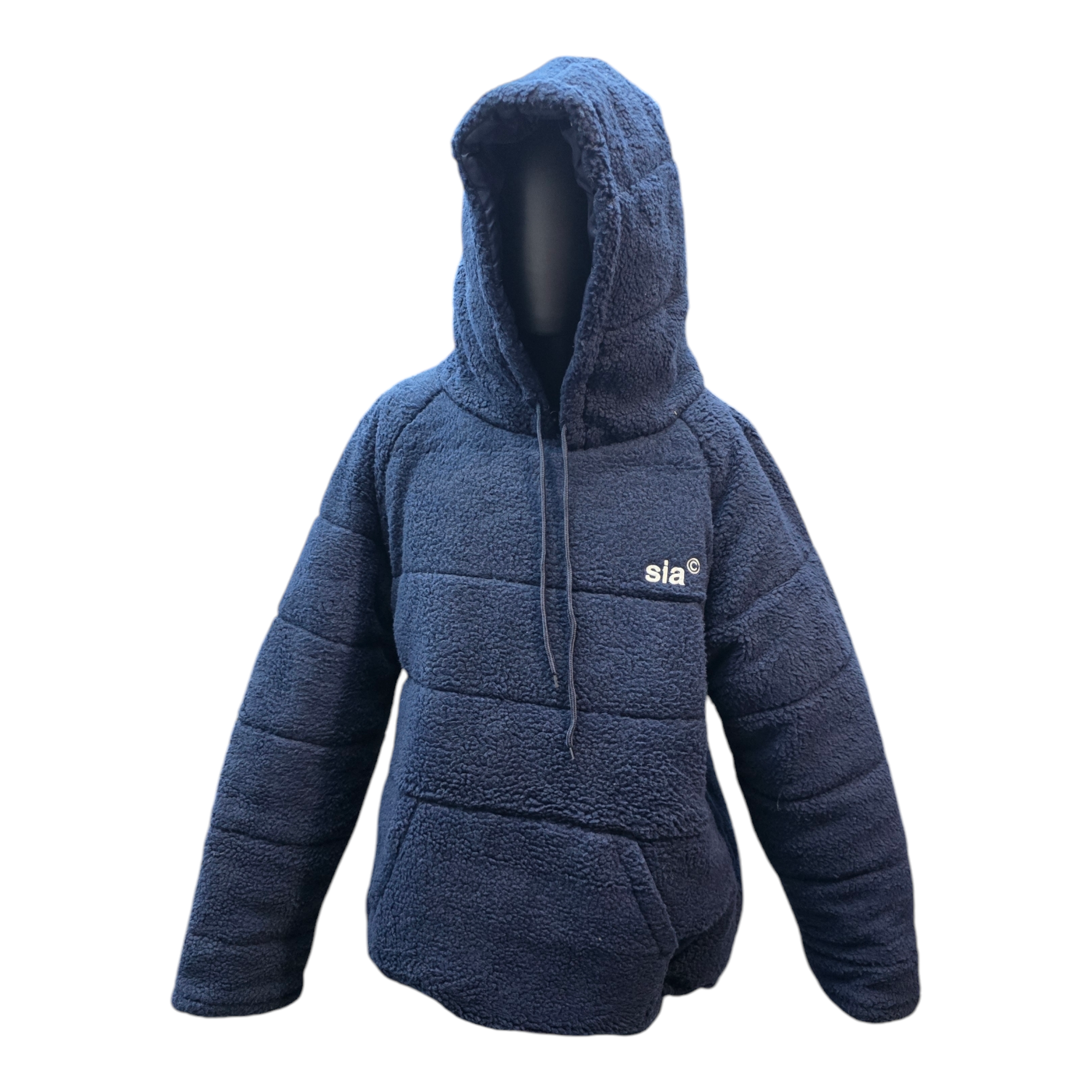 FW/24 SIA SHERPA "NAVY" PUFFER HOODIE