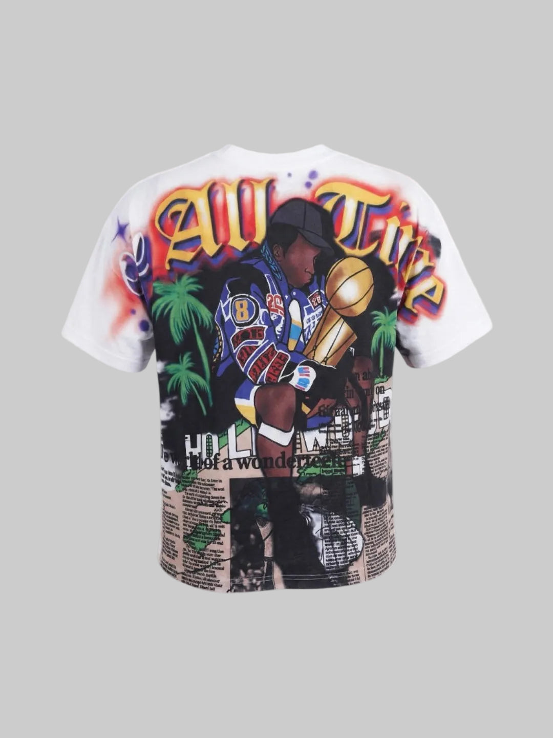 Oversized Art Tee (G.O.A.T.) - White