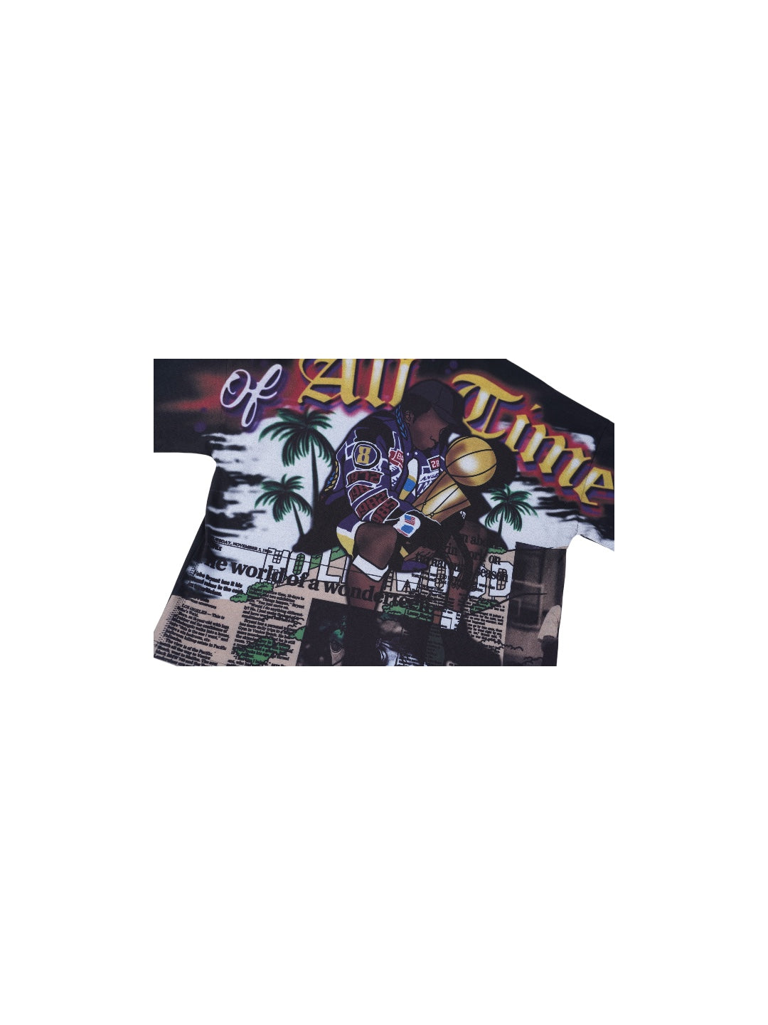 Oversized Art Tee (G.O.A.T) -BLACK