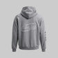 Distressed Relaxed Hoodie (Gray)